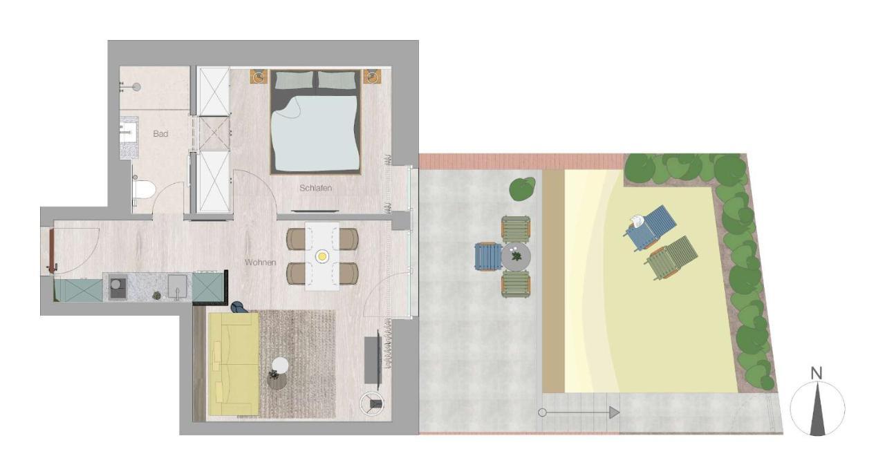 Toewerhus - Wohnung Krabbe Juist Extérieur photo